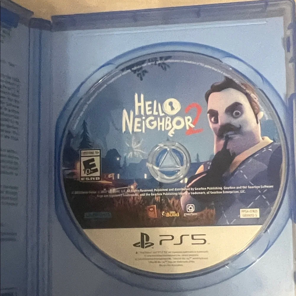 Hello Neighbor 2 PS5 Game Case - Blue